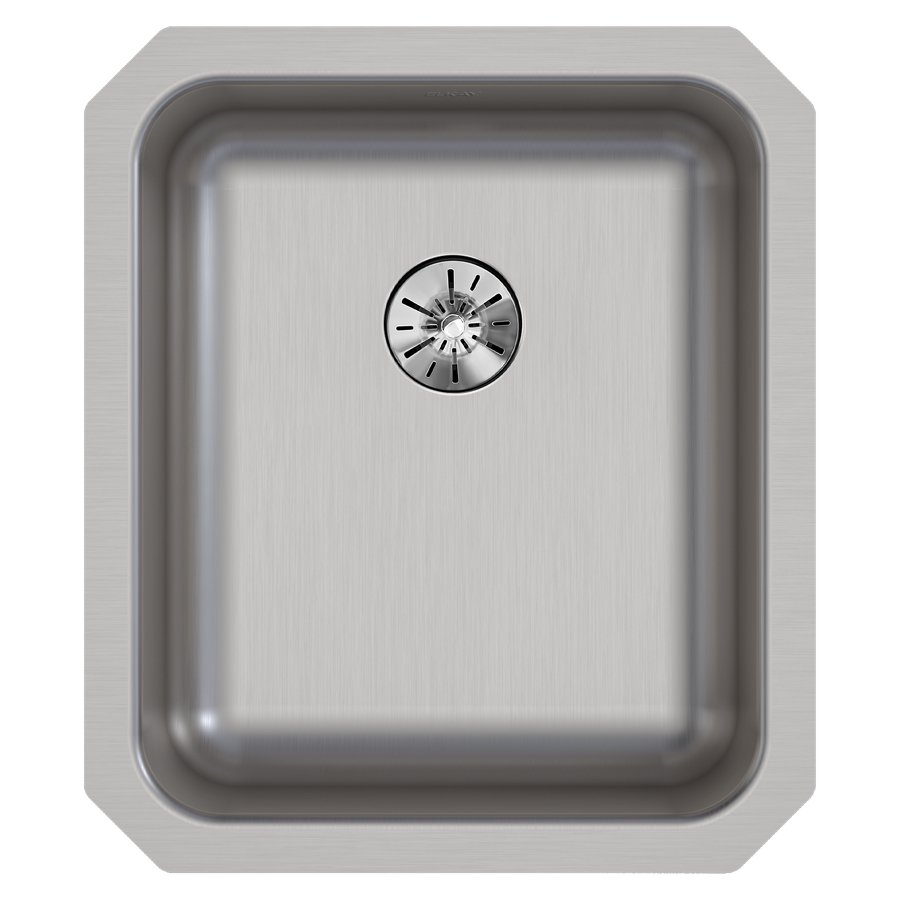 Lustertone® Classic Stainless Steel 16" x 18-1/2" x 5-3/8" Single Bowl Undermount ADA Sink with Perfect Drain®