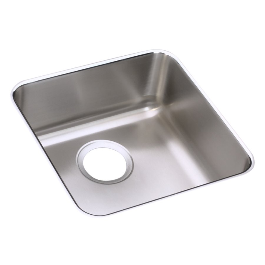 Lustertone® Classic Stainless Steel 16-1/2" x 16-1/2" x 4-3/8" Single Bowl Undermount ADA Sink