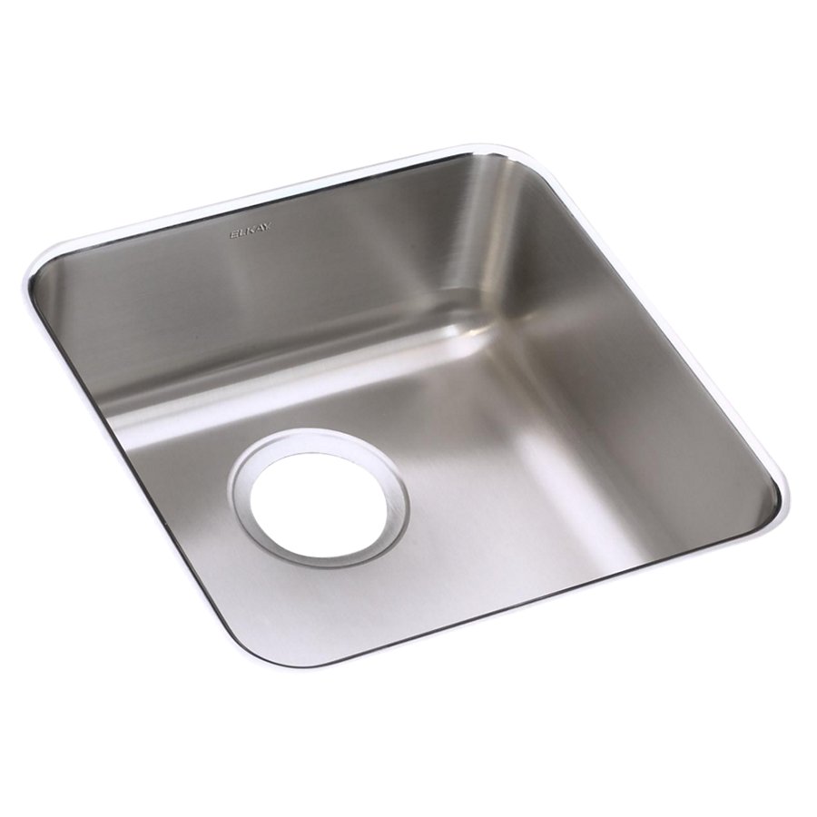 Lustertone® Classic Stainless Steel, 16-1/2" x 16-1/2" x 4-7/8" Single Bowl Undermount ADA Sink