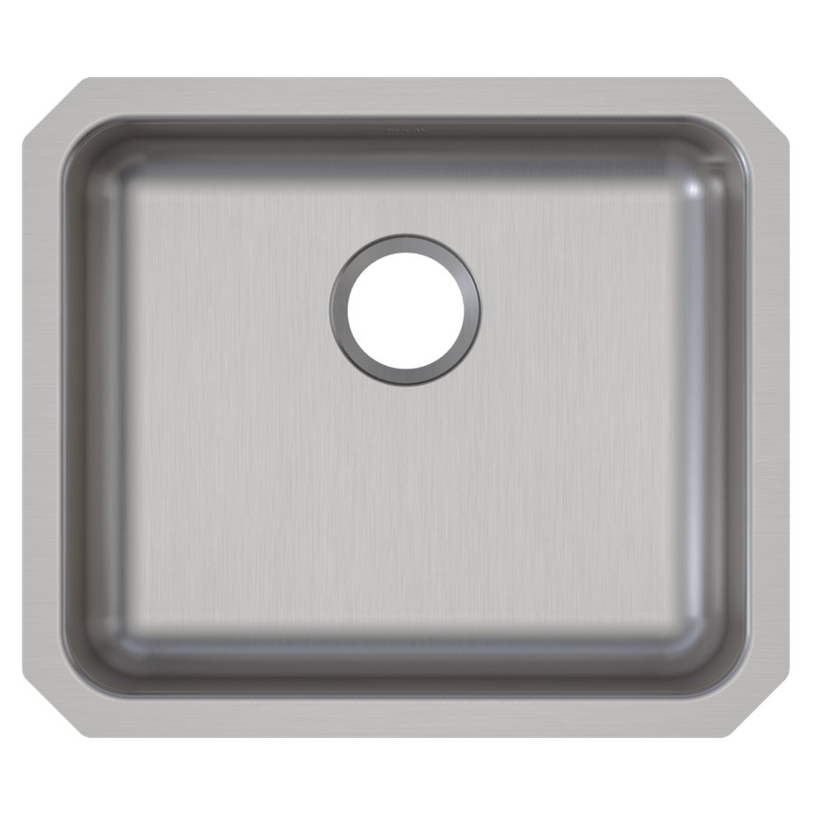 Lustertone® Classic Stainless Steel 21-1/2" x 18-1/2" x 4-3/8" Single Bowl Undermount ADA Sink