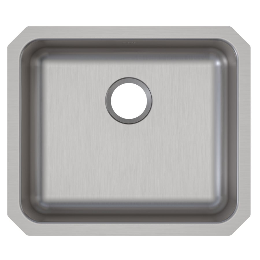 Lustertone® Classic Stainless Steel, 21-1/2" x 18-1/2" x 5-3/8" Single Bowl Undermount ADA Sink
