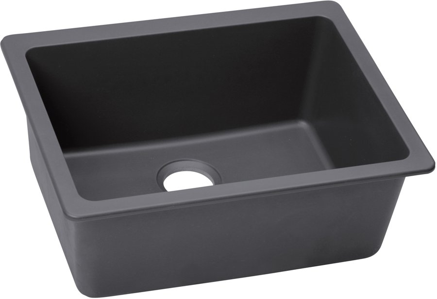Quartz Luxe® 24-5/8" x 18-1/2" x 9-1/2" Single Bowl Undermount Sink
