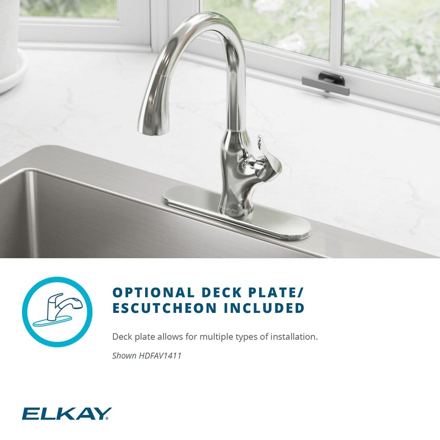 Avenue™ Single Hole Kitchen Faucet with Pull-down Spray and Lever Handle