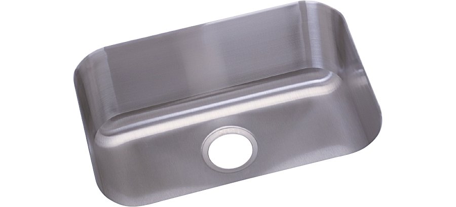 Stainless Steel 23-1/2" x 18-1/4" x 8" Single Bowl Undermount Sink