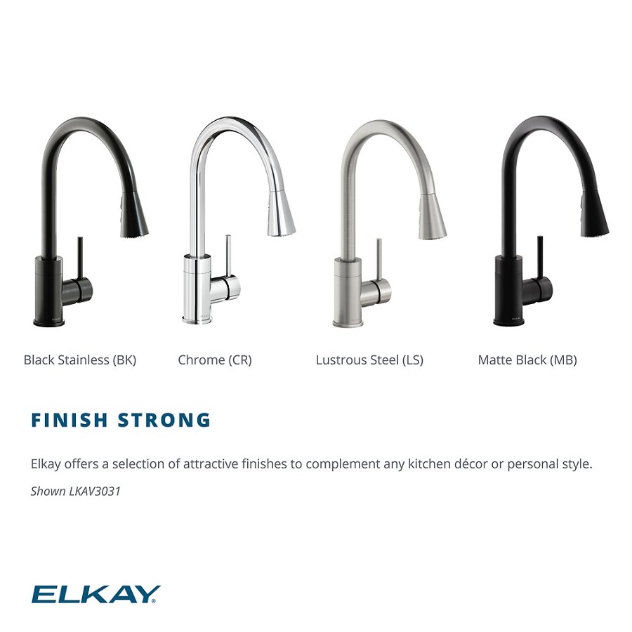 Avado® Single Hole Kitchen Faucet with Pull-down Spray and Forward Only Lever Handle