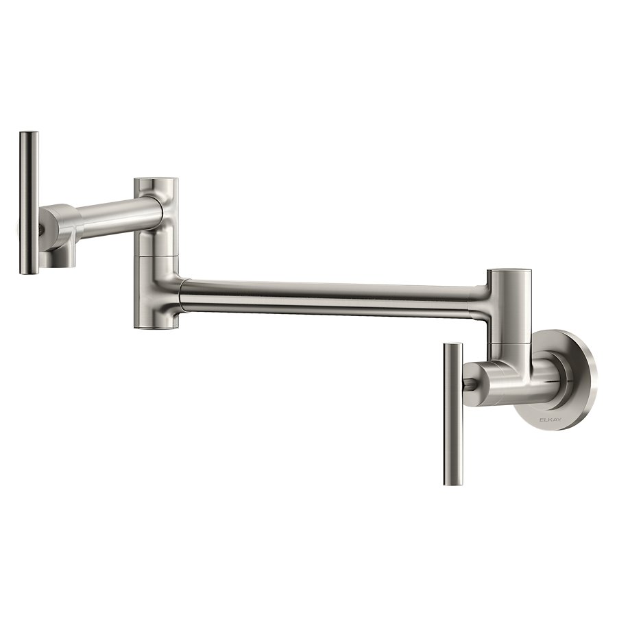 Avado® Wall Mount Single Hole Pot Filler Kitchen Faucet with Lever Handles