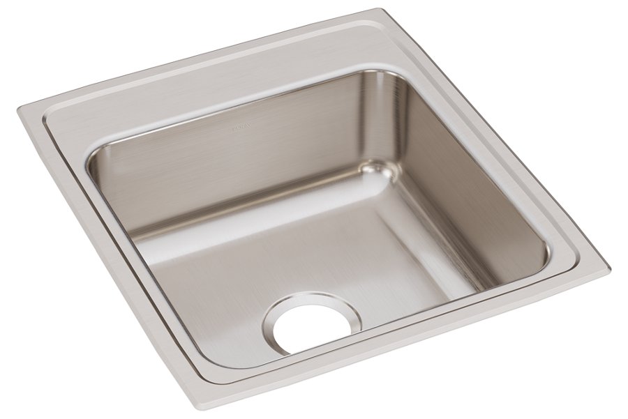 Lustertone® Classic Stainless Steel 19-1/2" x 22" x 7-5/8" Single Bowl Drop-in Sink