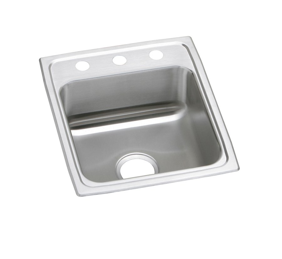 Celebrity® Stainless Steel 17" x 20" x 7-1/8" Single Bowl Drop-in Sink