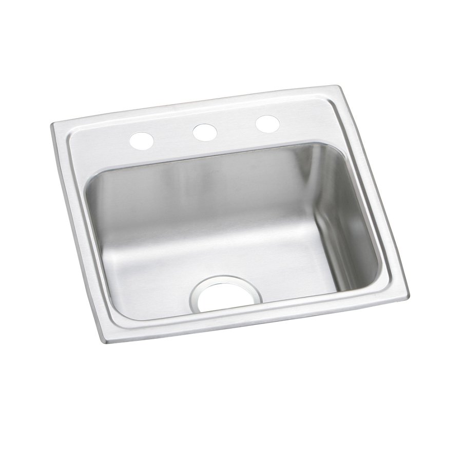 Celebrity® Stainless Steel 19" x 18" x 7-1/8" Single Bowl Drop-in Sink