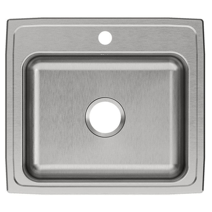 Celebrity® Stainless Steel 22" x 19-1/2" x 7-1/8" Single Bowl Drop-in Sink