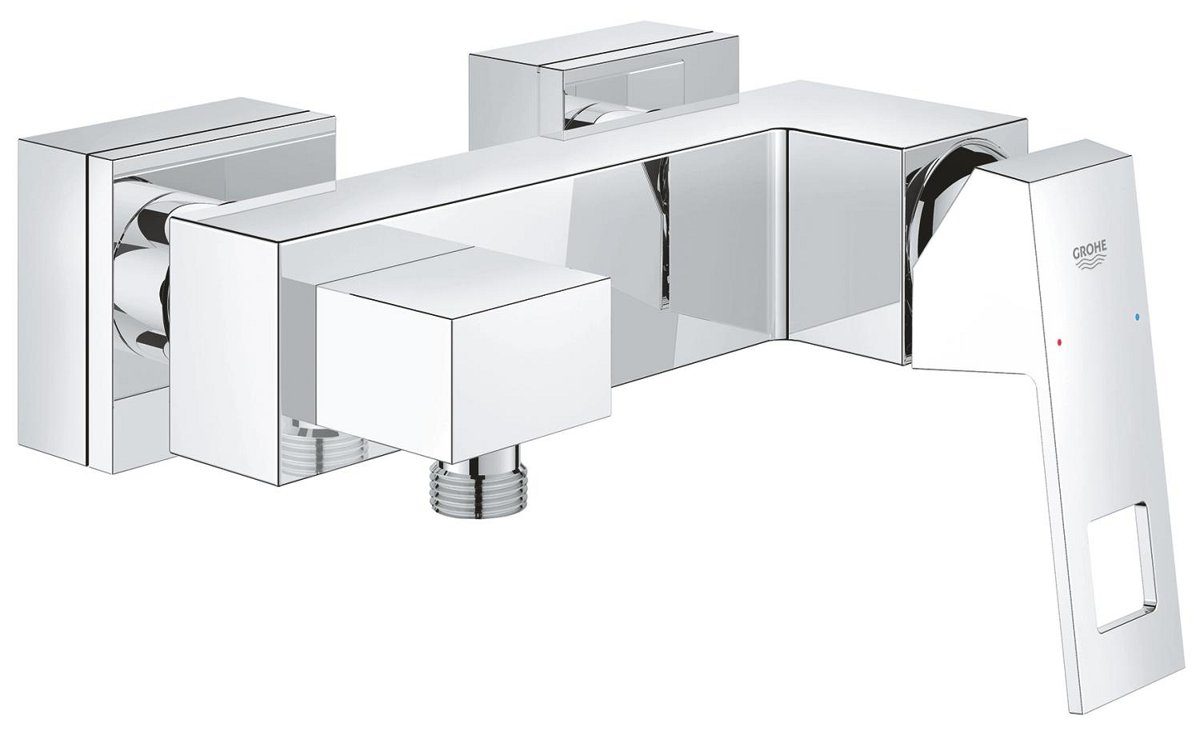 Single-lever shower mixer