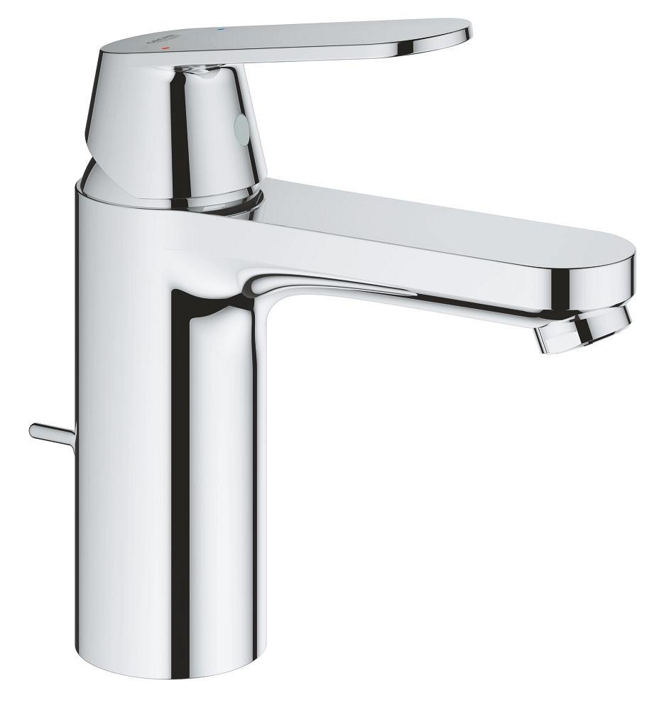 Single-lever basin mixer