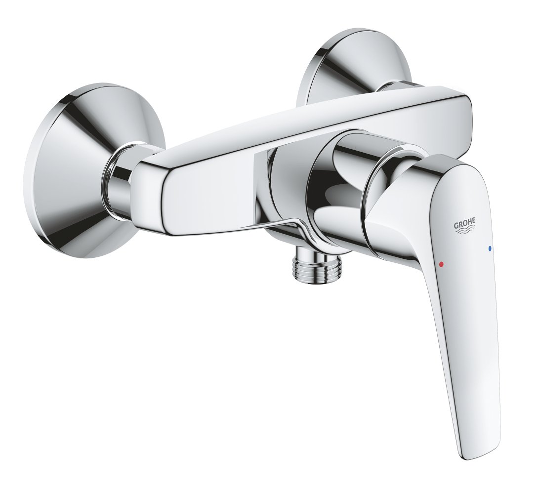 Single-lever shower mixer