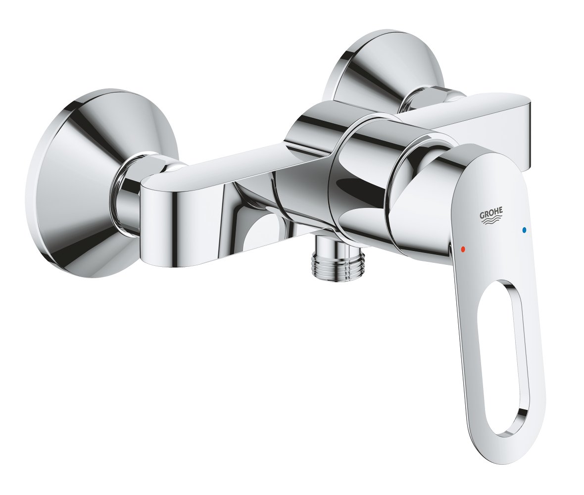Single-lever shower mixer