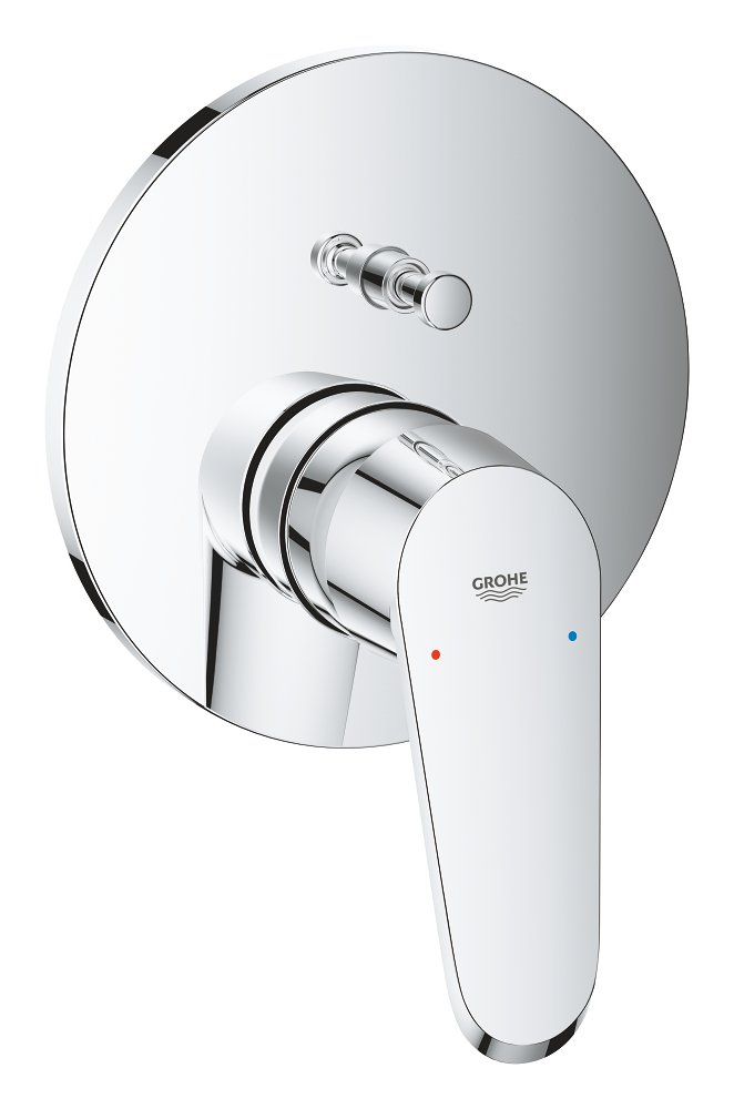Single-lever mixer with 2-way diverter