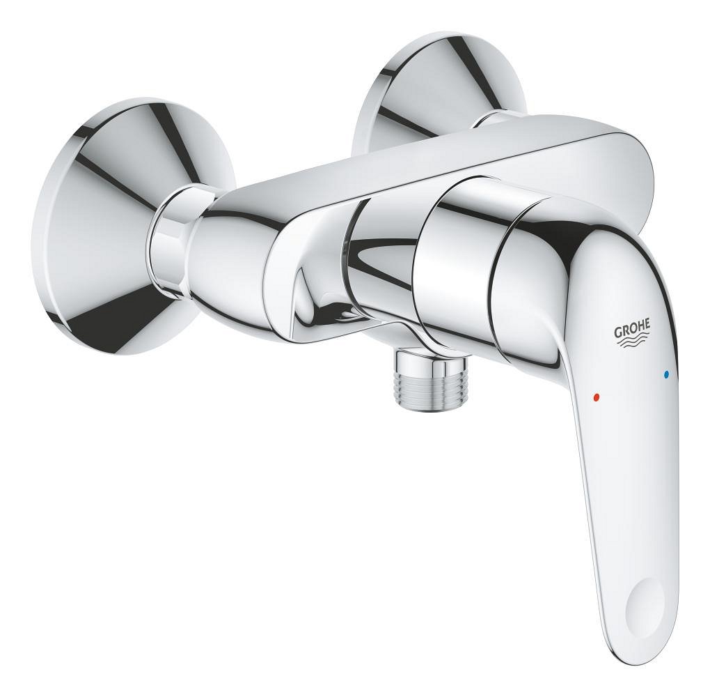 Single-lever shower mixer