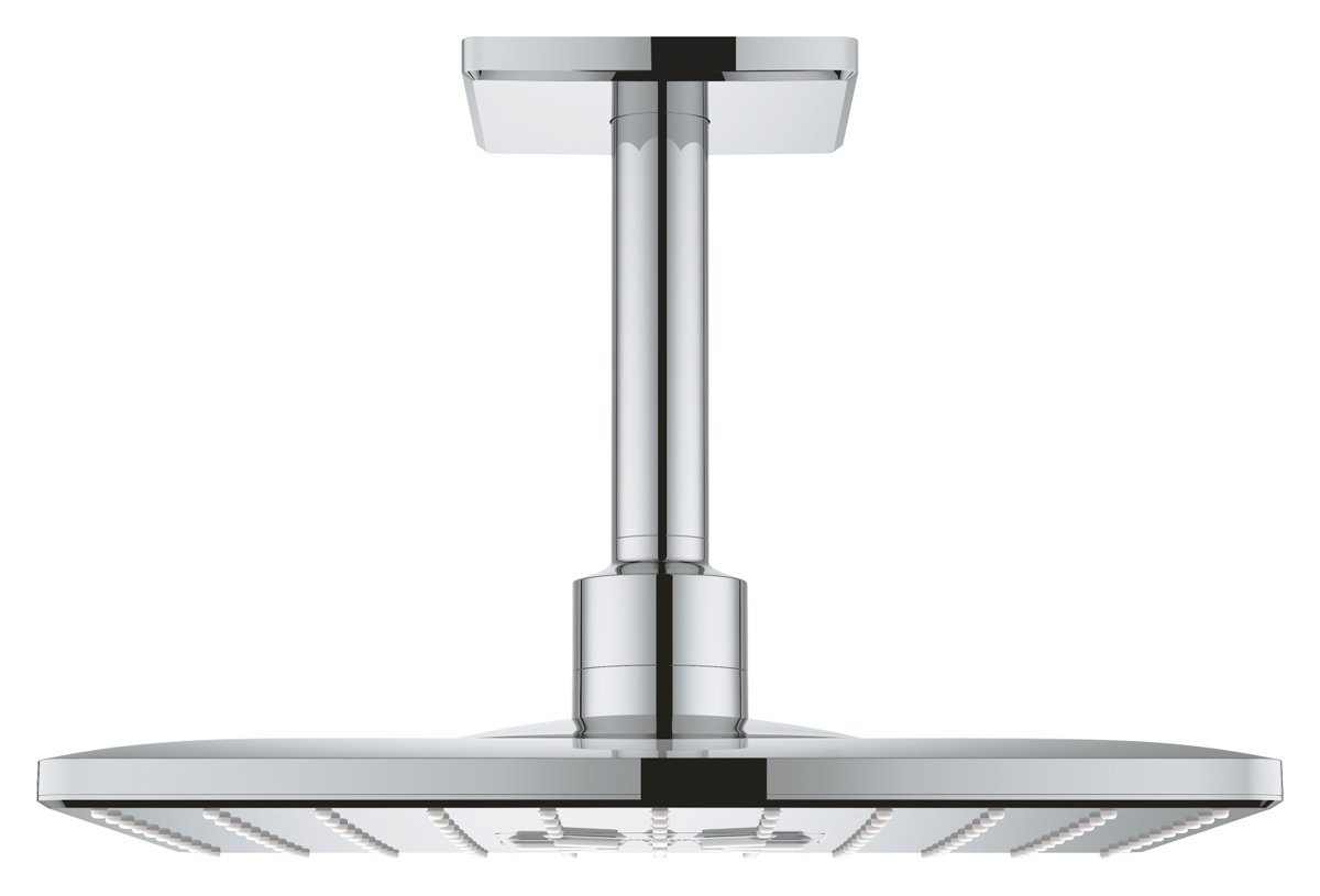 Head shower set ceiling 142 mm, 2 sprays