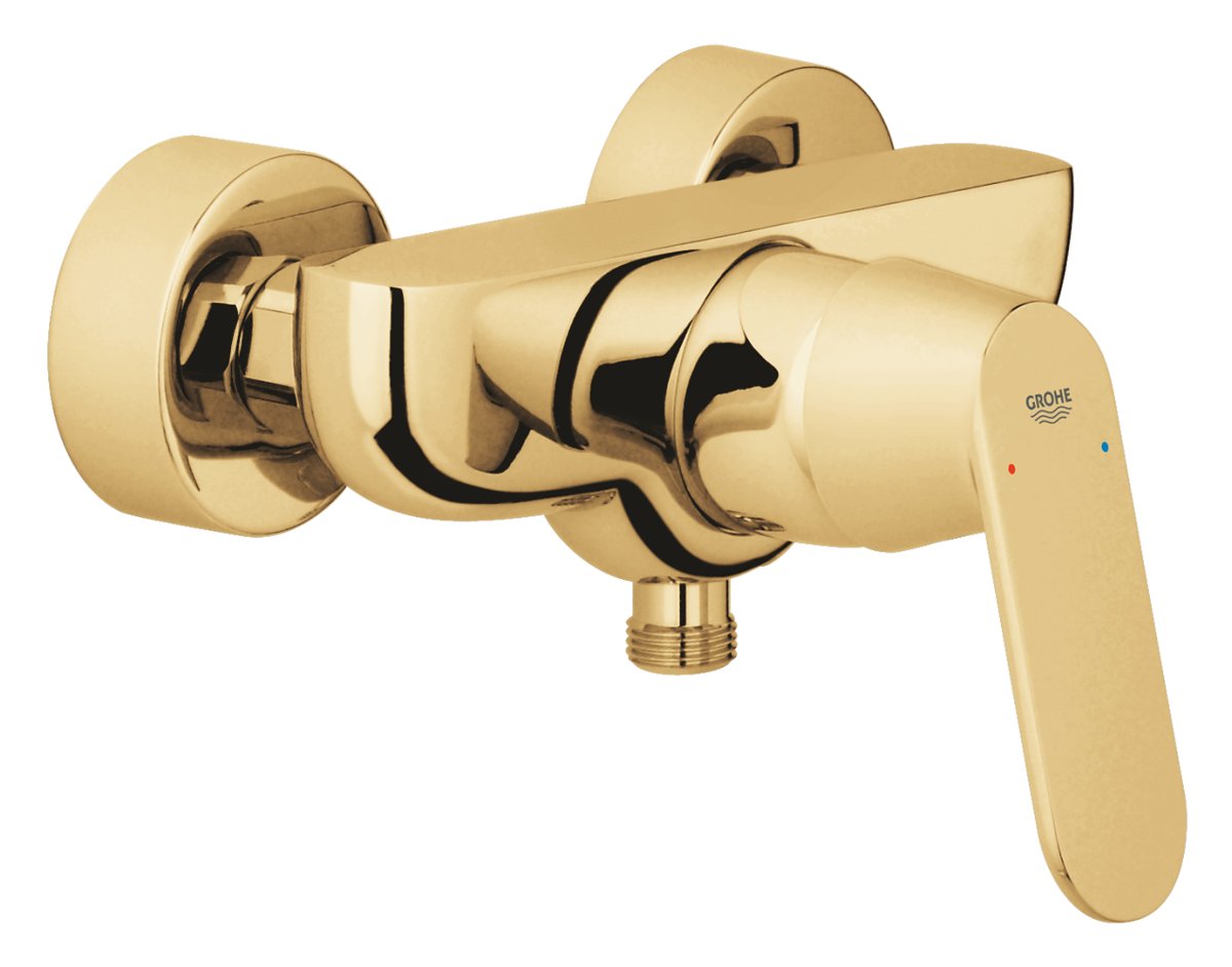 Single-lever shower mixer
