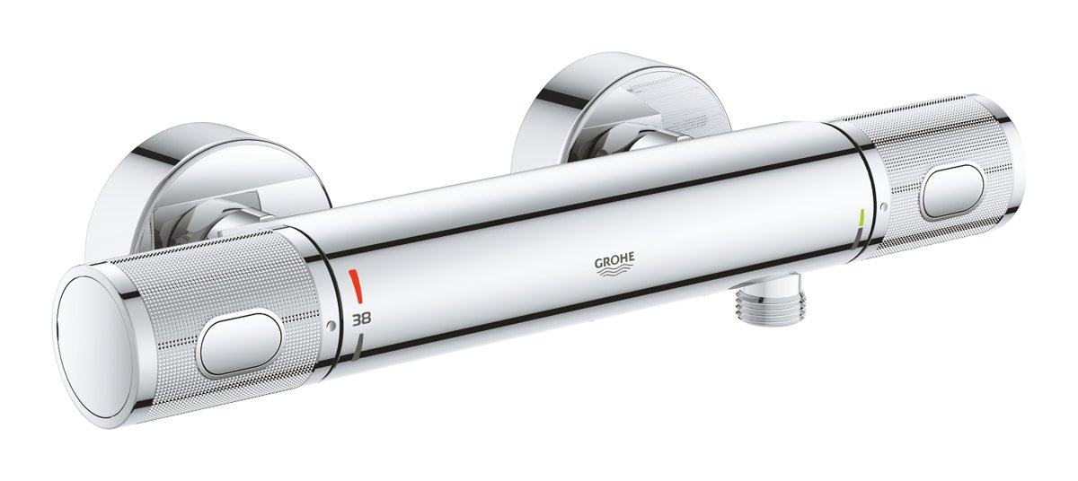 Single-lever shower mixer
