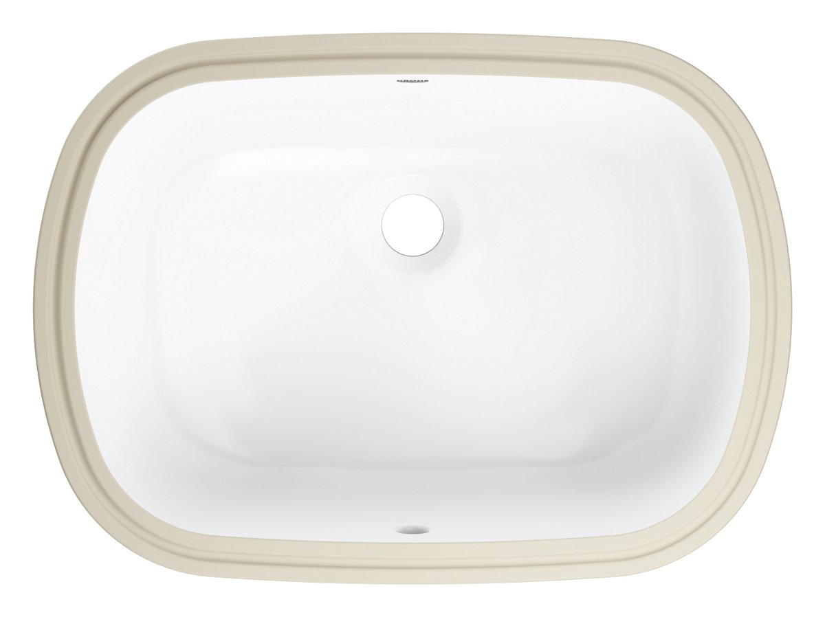 Undercounter basin oval