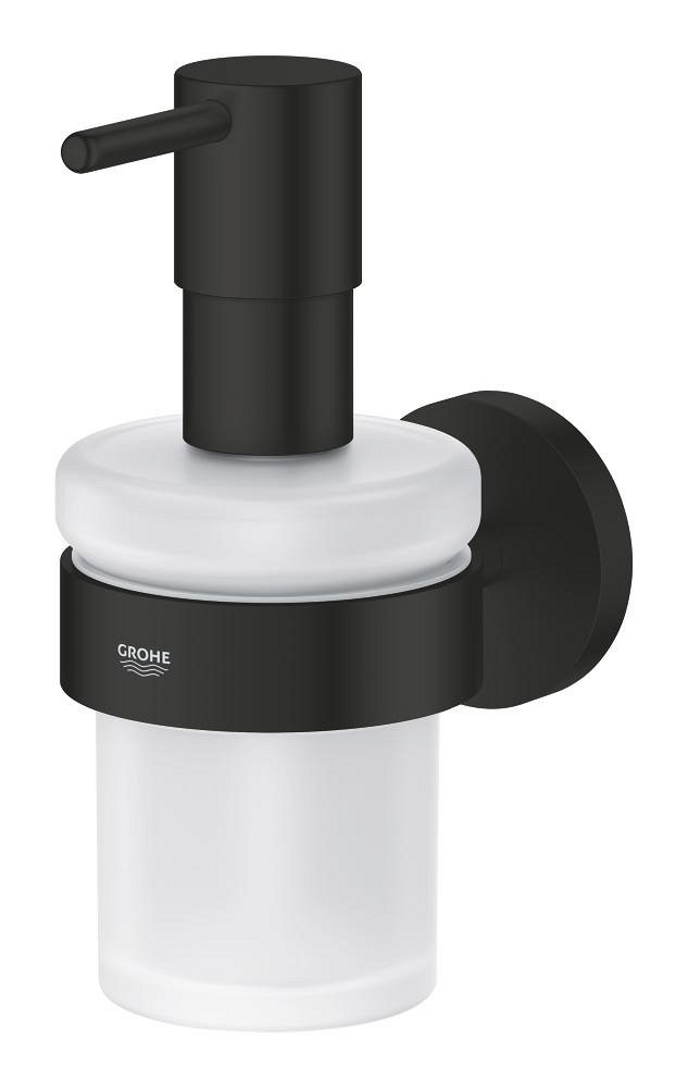 Soap dispenser with holder