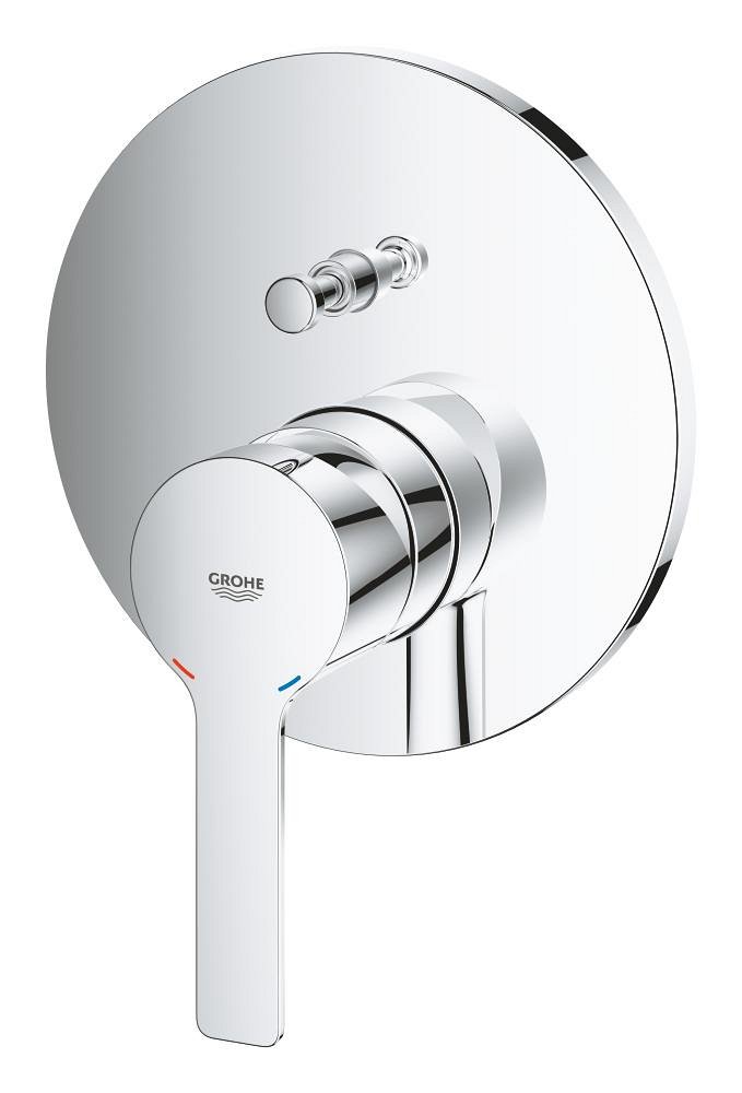 Single-lever mixer with 2-way diverter