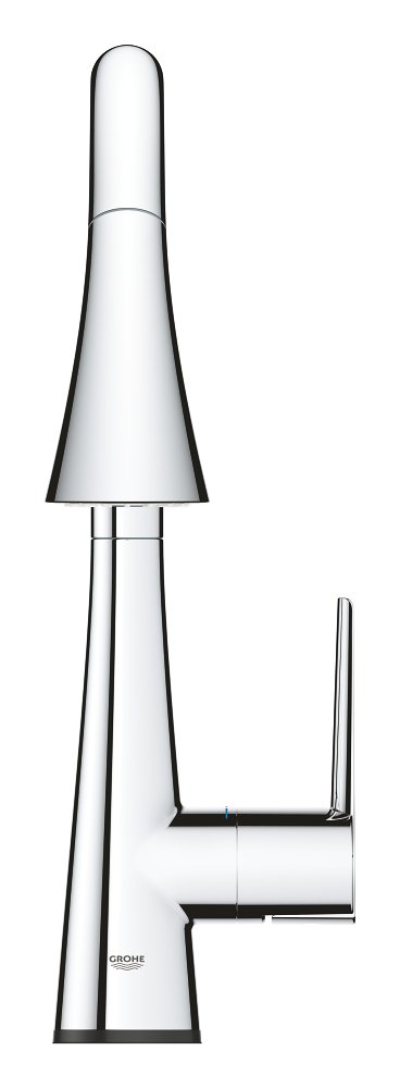 Electronic single-lever sink mixer 1/2"
