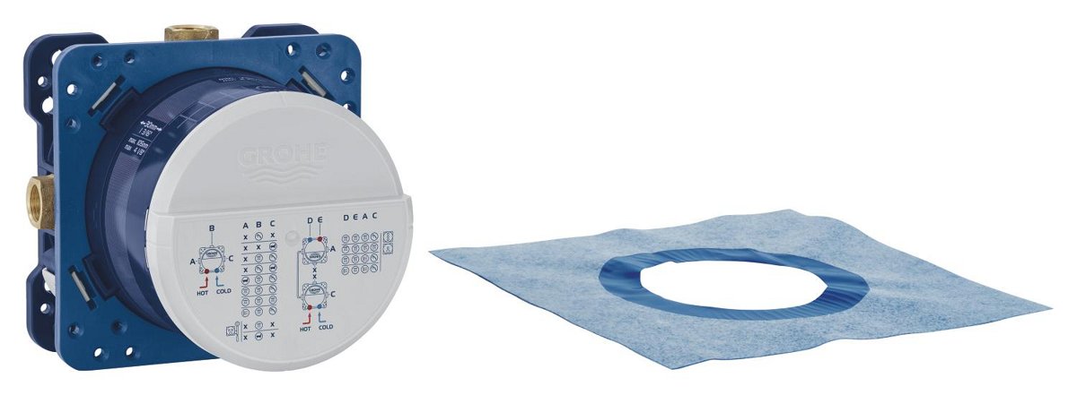 Universal rough-in box, 1/2"
