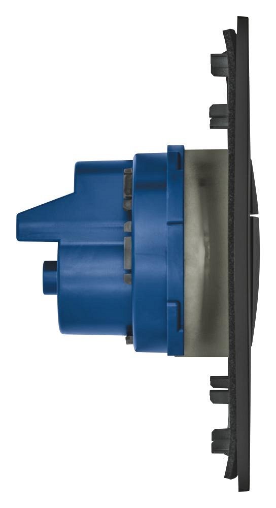 Flush plate