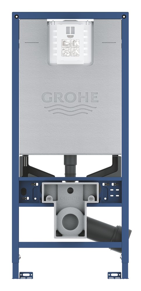 Element for WC, 1.13 m installation height with integrated socket and shower toilet connection