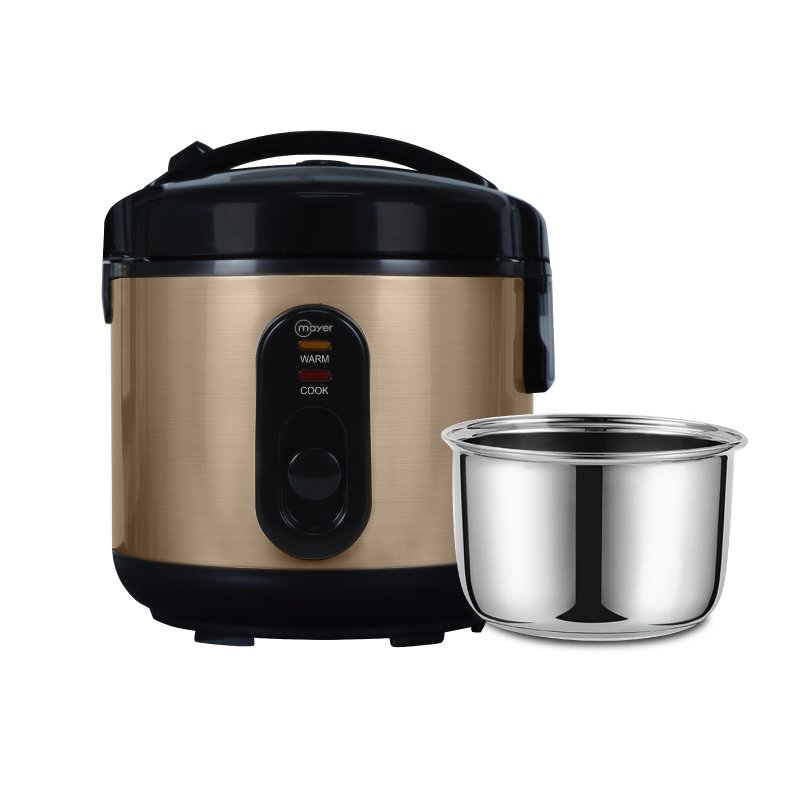 1L Rice Cooker with Stainless Steel Pot
