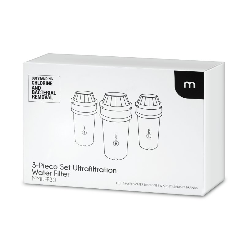 3-Piece Set Ultrafiltration Water Filter