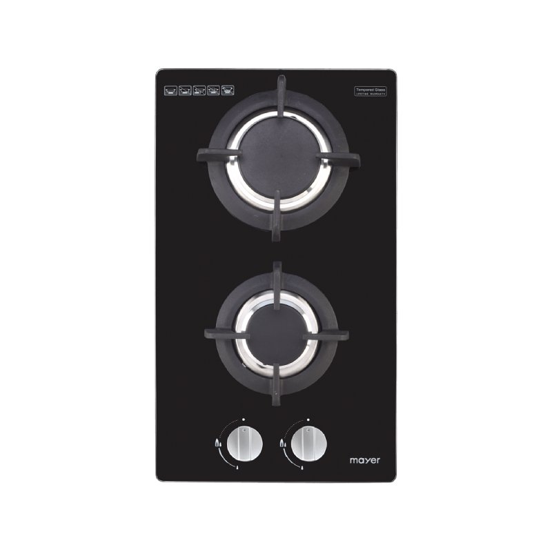 30cm 2 Burner Domino Gas Hob