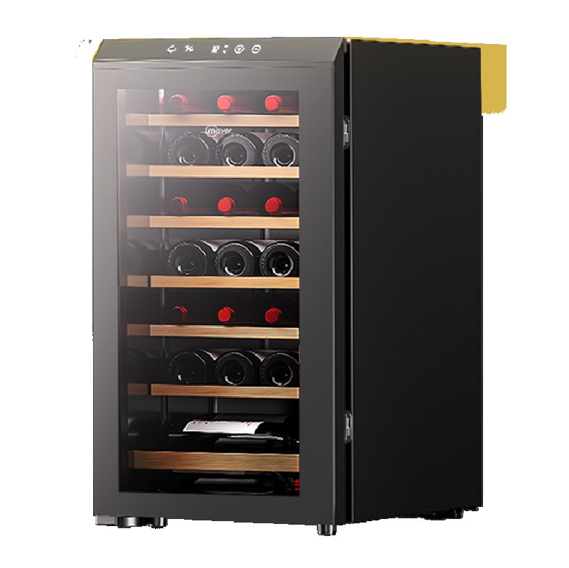 34 Bottles Wine Chiller Triple Glass with Anti-UV