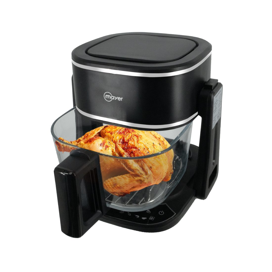 4.5L 3-in-1 Glass Air Fryer with Grill