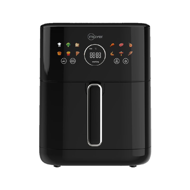 6L Double Heating Air Fryer with Mist