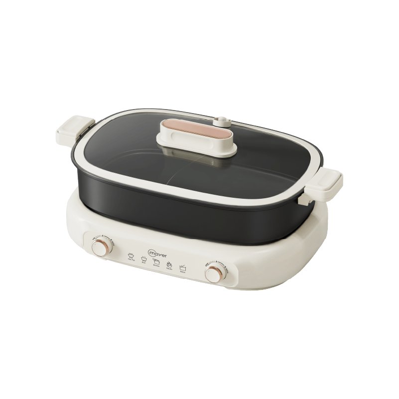 7L Yuan Yang Hot Pot (White)