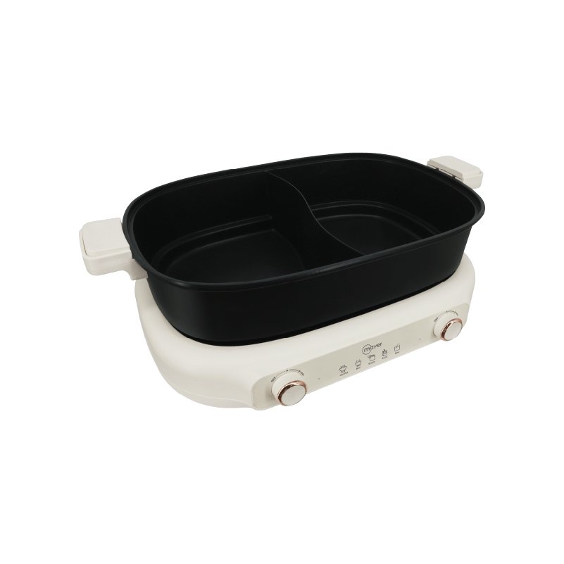 7L Yuan Yang Hot Pot (White)