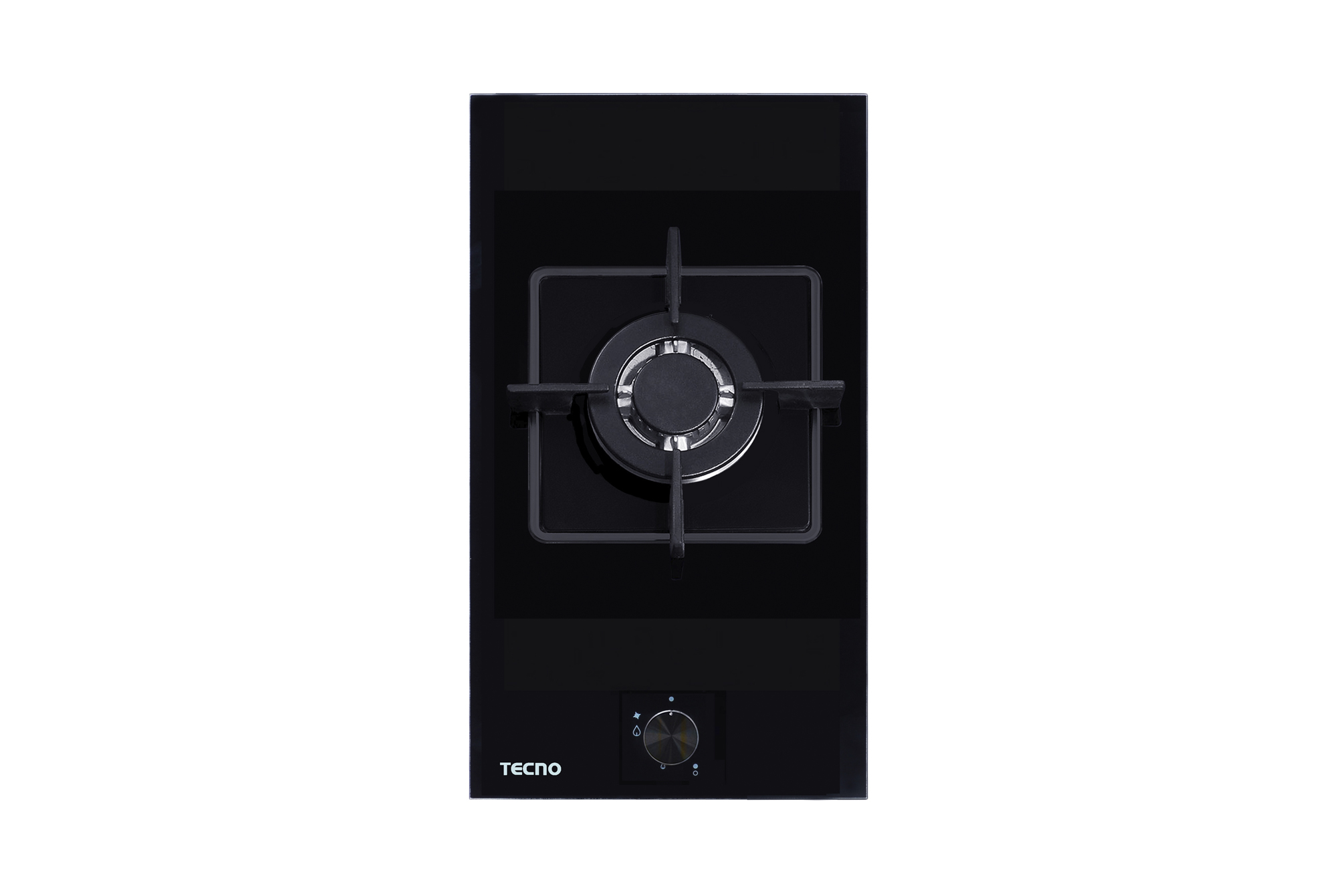Tecno 1-Burner 30cm Tempered Glass Domino Cooker Hob