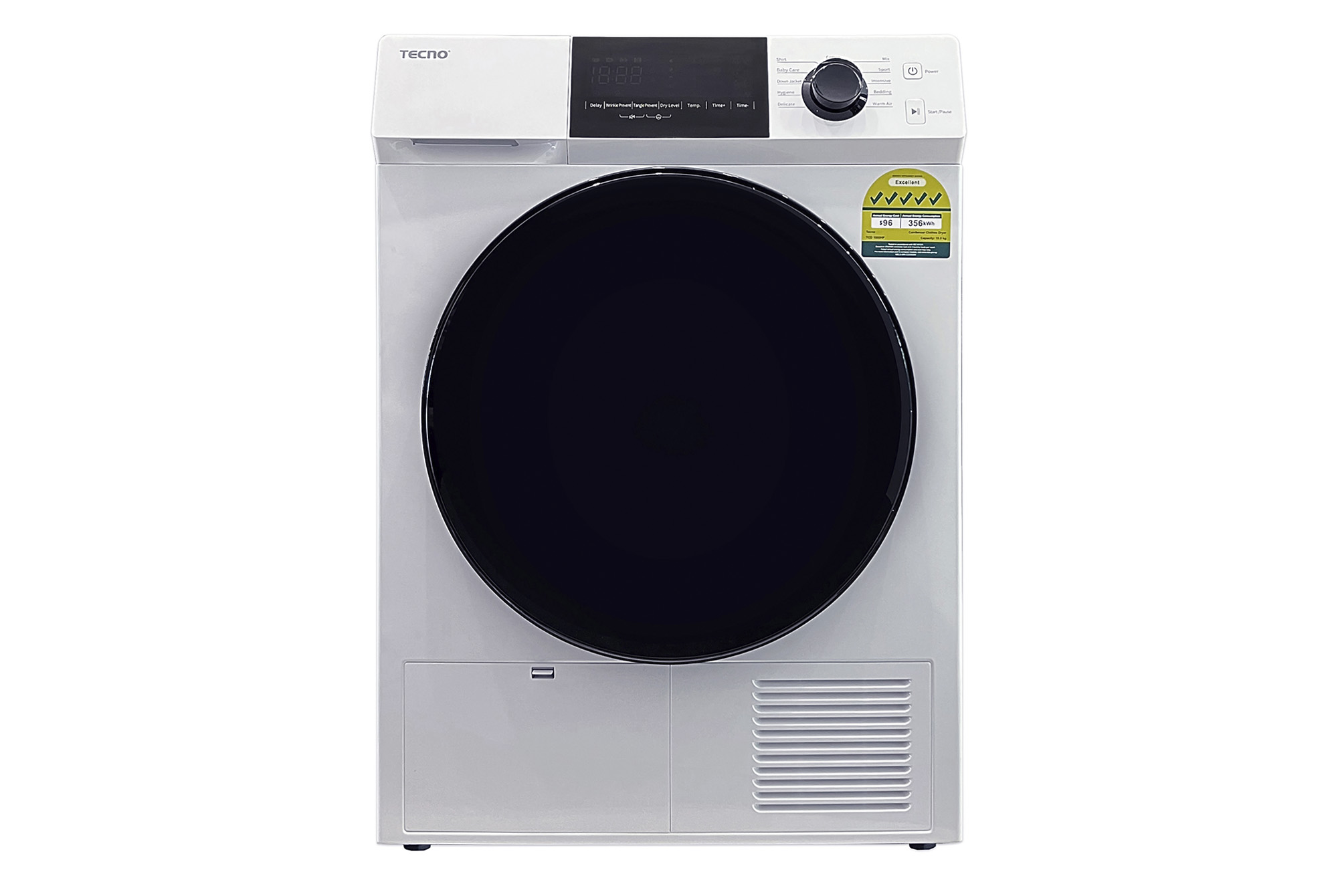 Tecno 10kg Heat Pump Dryer
