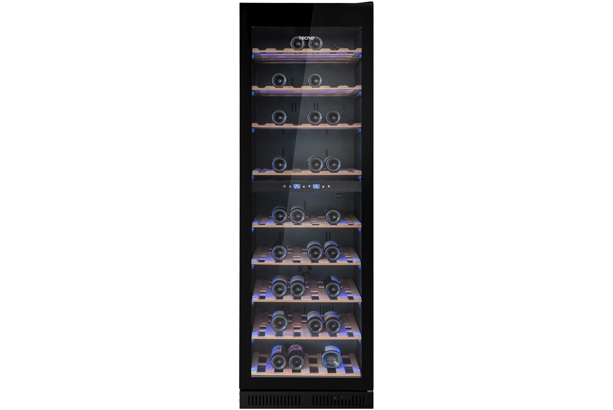 Tecno 171-Bottle Built-in Wine Chiller (Full Black)