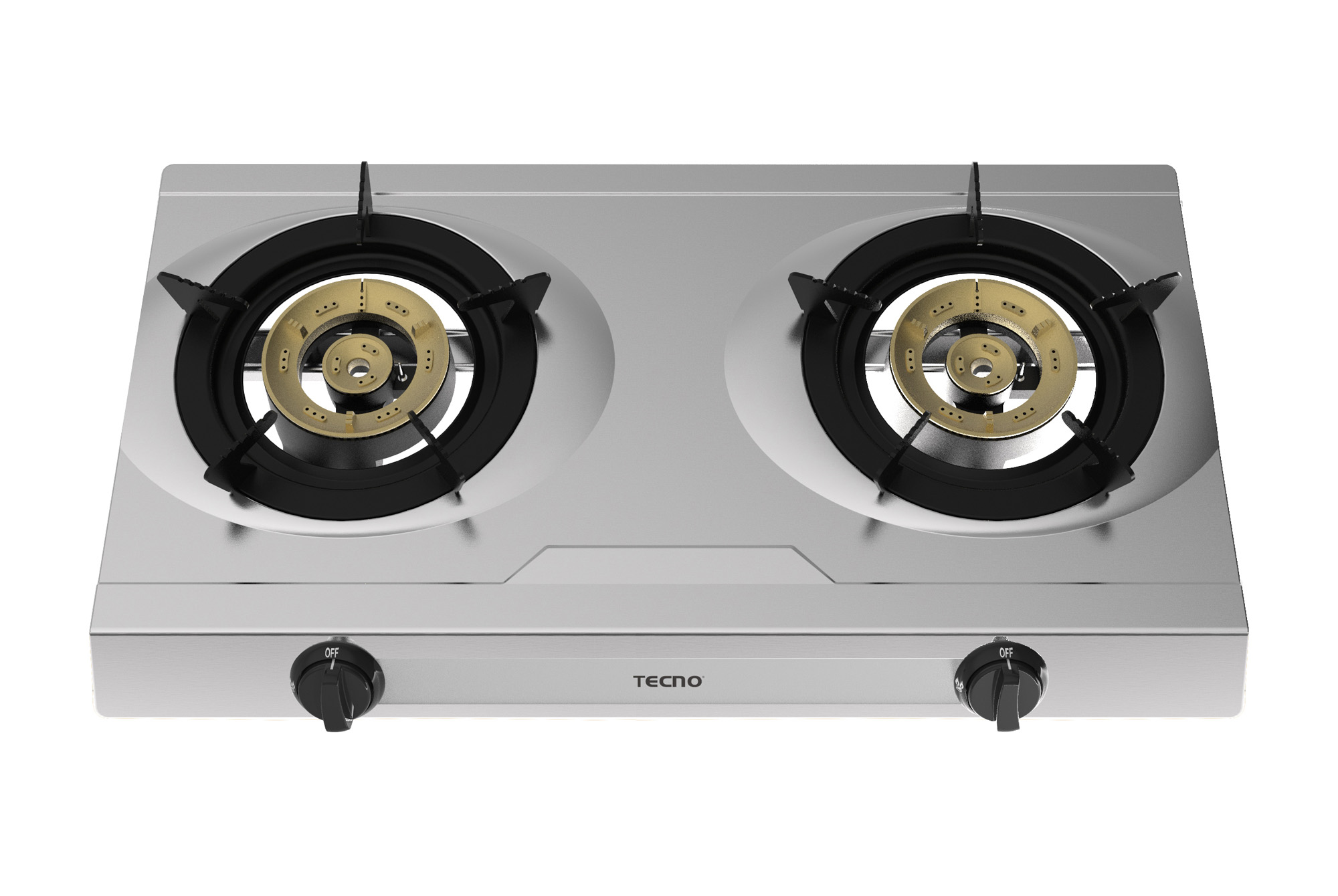 Tecno 2-Burner Stainless Steel Table Cooker