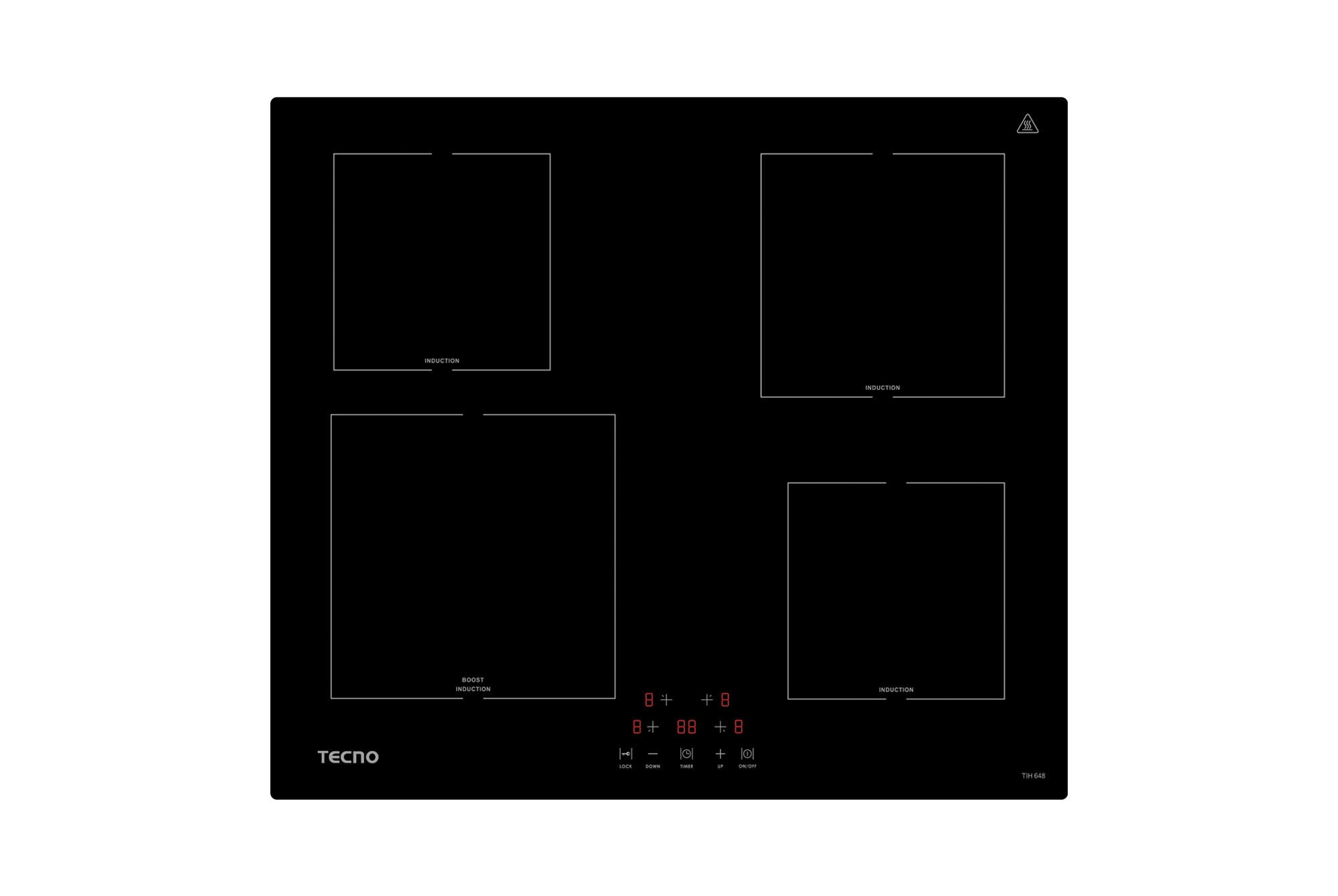 Tecno 4-Burner 60cm Induction Hob