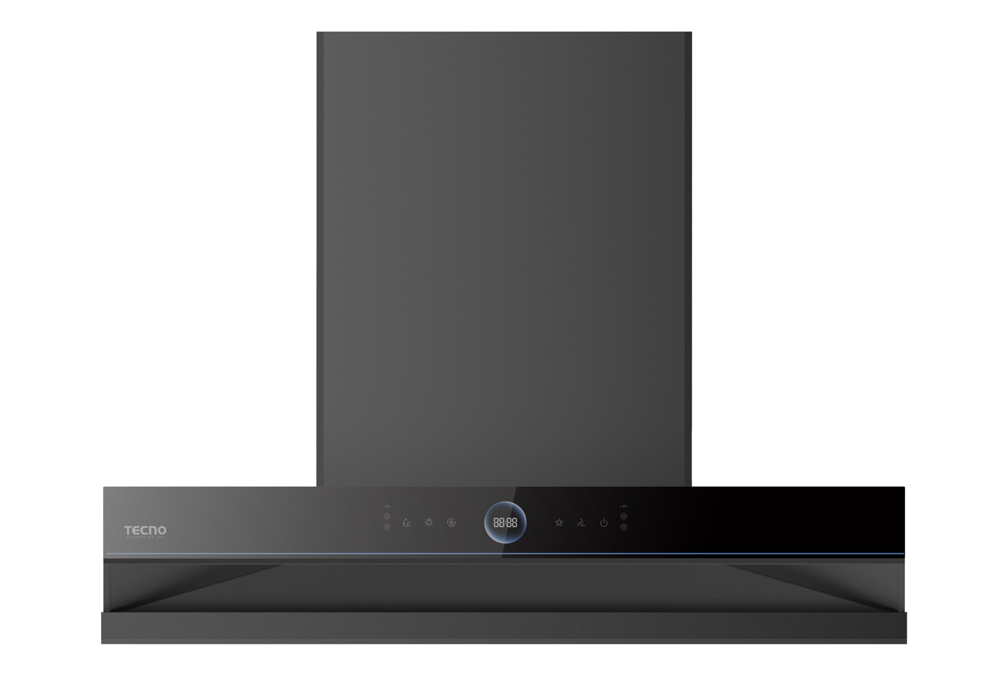Tecno 90cm Ultra-High Suction Chimney Hood with Auto Clean