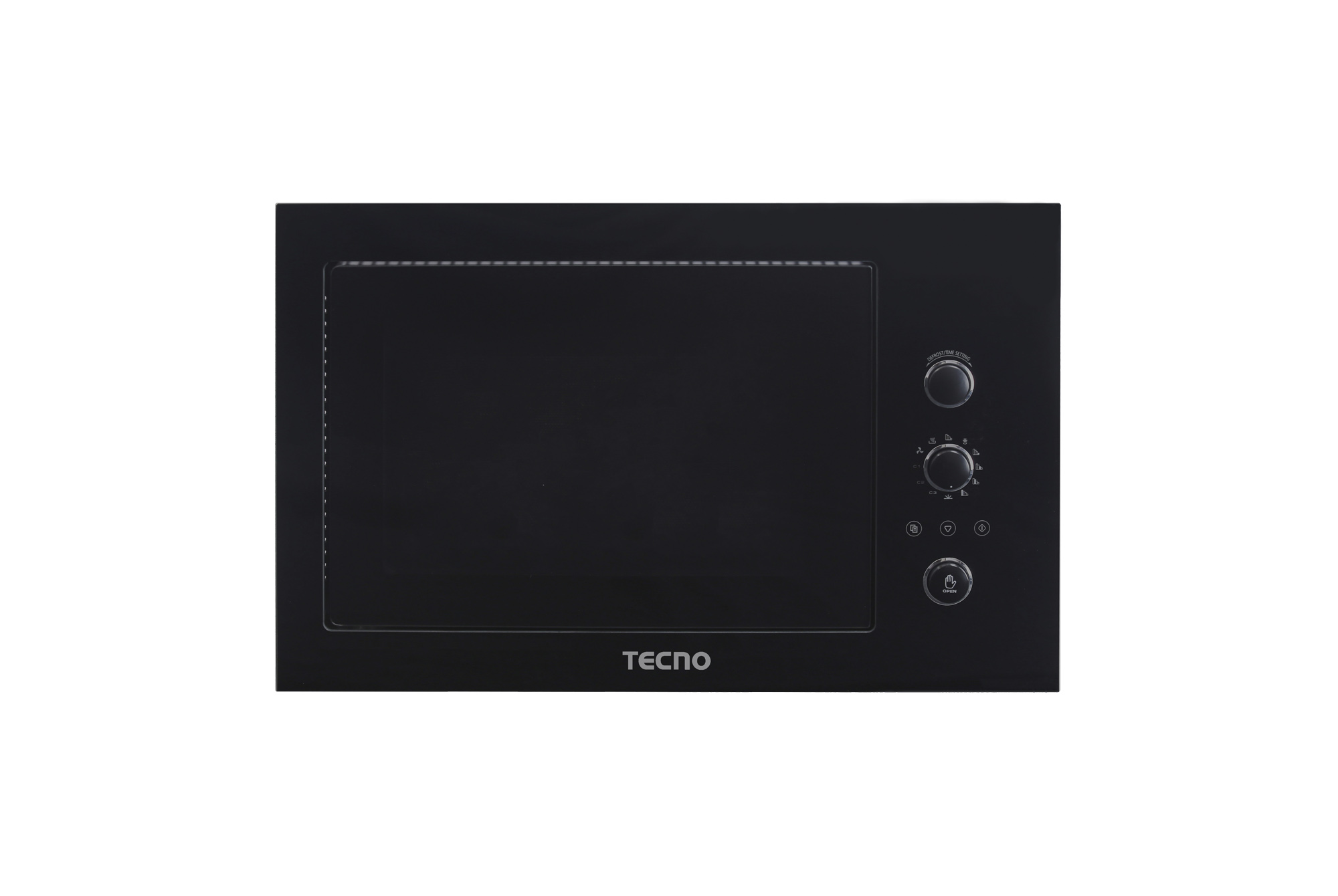 Tecno Built-In Microwave with Grill (Black)