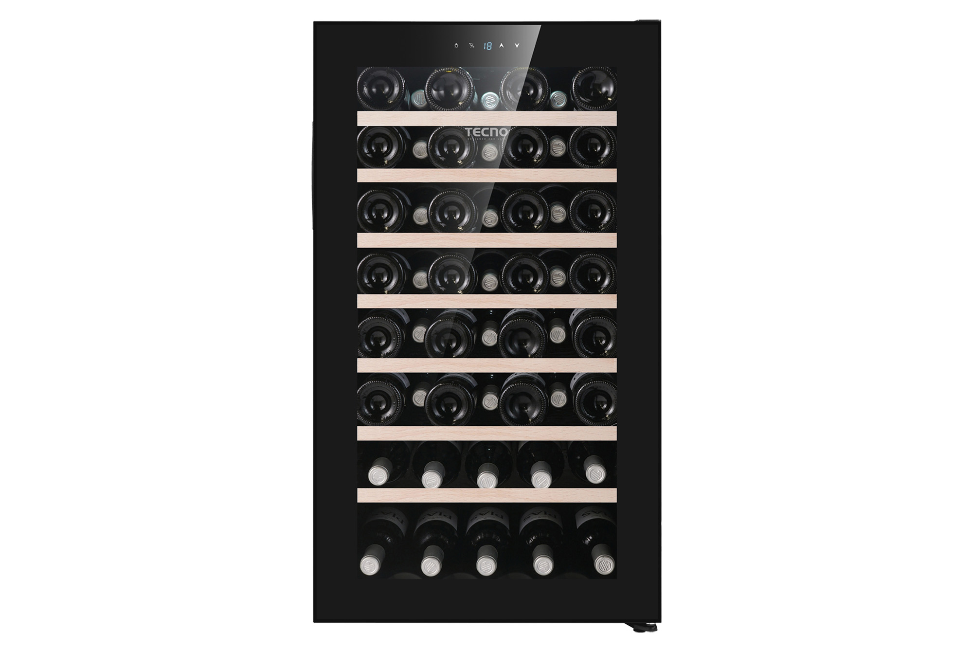 Tecno Full Black Wine Chiller (56 Bottles)