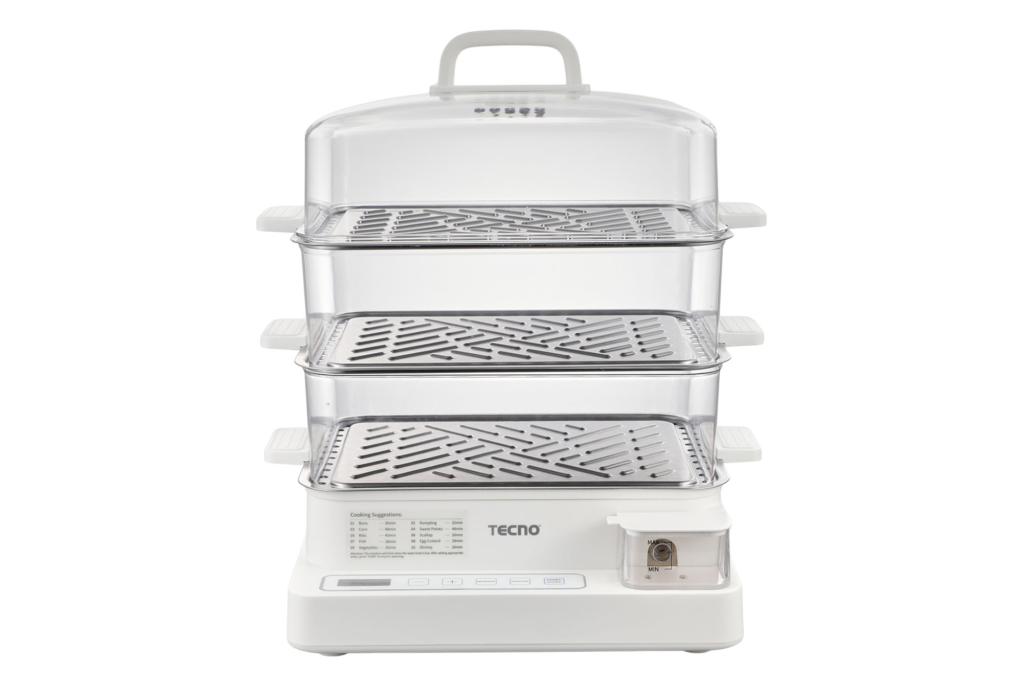 Tecno Large Capacity Electric Steamer