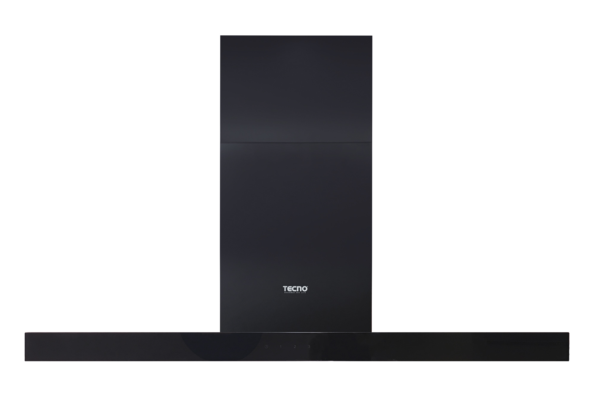 Tecno Matte Black Chimney Cooker Hood