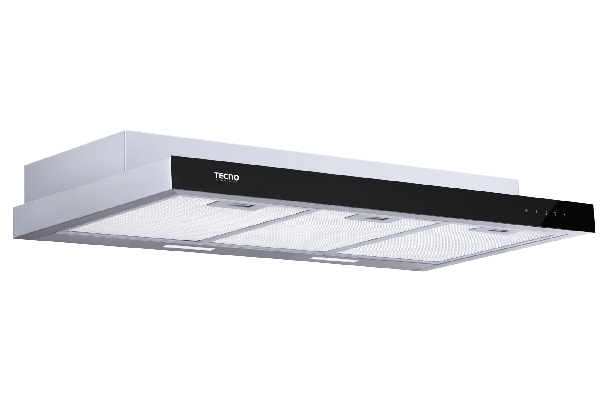 Tecno Slim Line Cooker Hood With LED Touch Controls