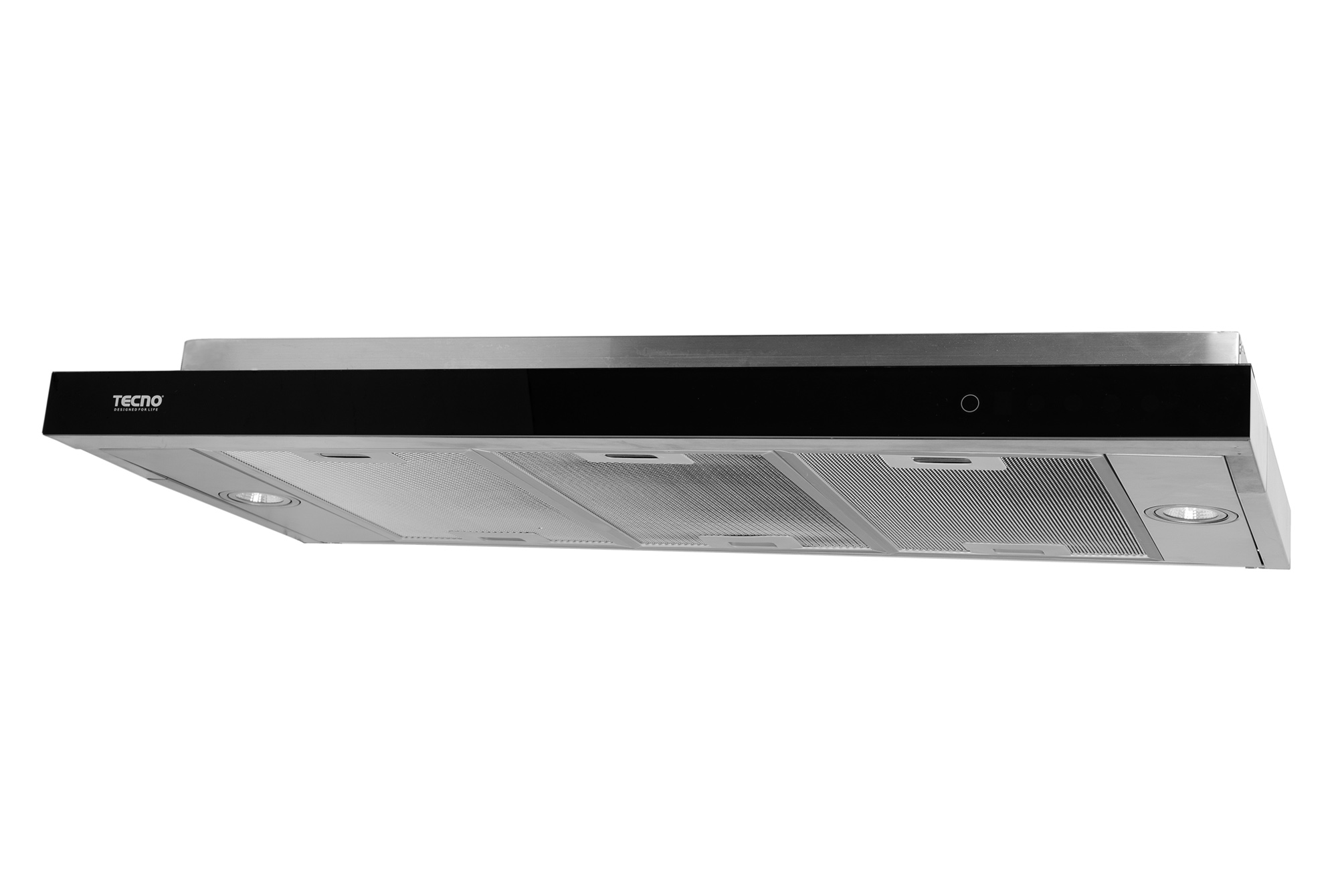 Tecno Slim Line Cooker Hood with Revolutionary 3-Motor Design and LED Touch Controls